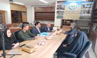 بازدید مدیر کل دانش و رسانه های ترویجی معاونت آموزش و ترویج سازمان تات از فعالیت های اداره رسانه های آموزشی استان اصفهان